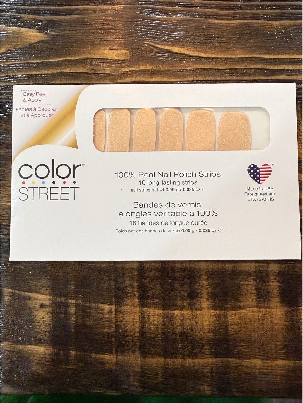 Color Street Nail Polish Strips – Champagne Hour | Retired
